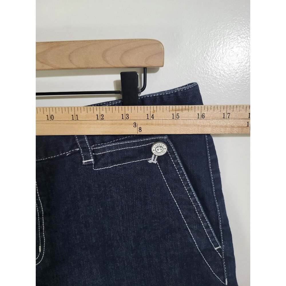 Ralph Lauren Jeans Co Women's SZ 10 Dark Wash Denim Shorts Preppy Classic - Picture 4 of 9